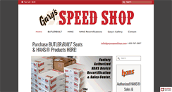 Desktop Screenshot of garysspeedshop.com